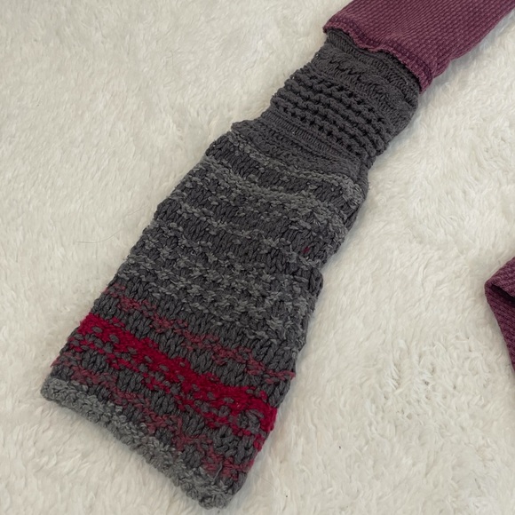 FREE PEOPLE newbie thermal ski lodge cuff size M - Picture 4 of 8